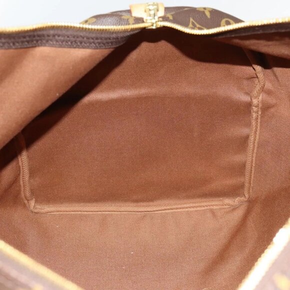 LOUIS VUITTON Monogram Keepall Bandouliere 60 Boston Bag M41412 LV Auth 119895A - Picture 12 of 16